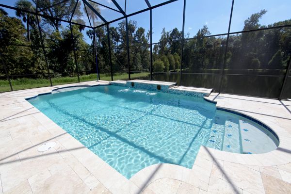 Pool Cage Cleaning in Bellevue