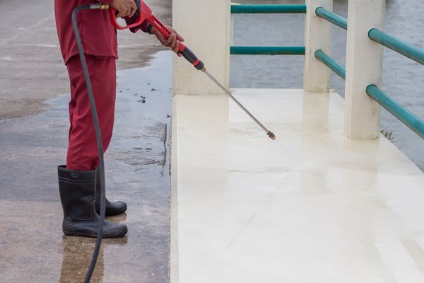 Industrial Concrete Cleaning in Bellevue