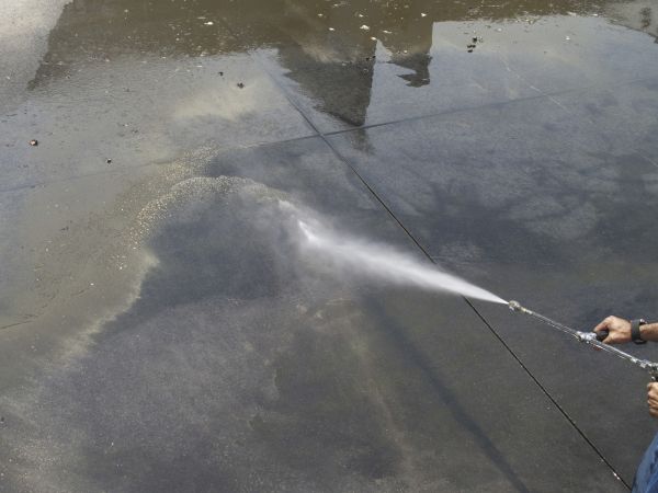 Exterior Floor Cleaning in Bellevue